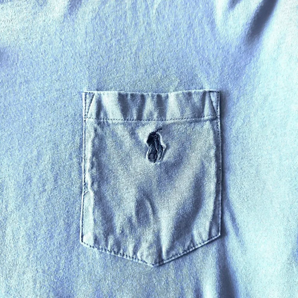Polo Ralph Lauren Men‎ XL Blue Classic Fit Long Sleeve Navy Pony